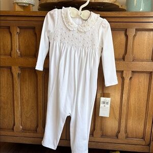 BRAND NEW WITH TAGS BABY GIRL RALPH LAUREN White Kids One Piece